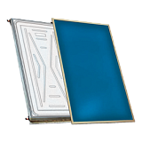 Covers for flat solar collectors